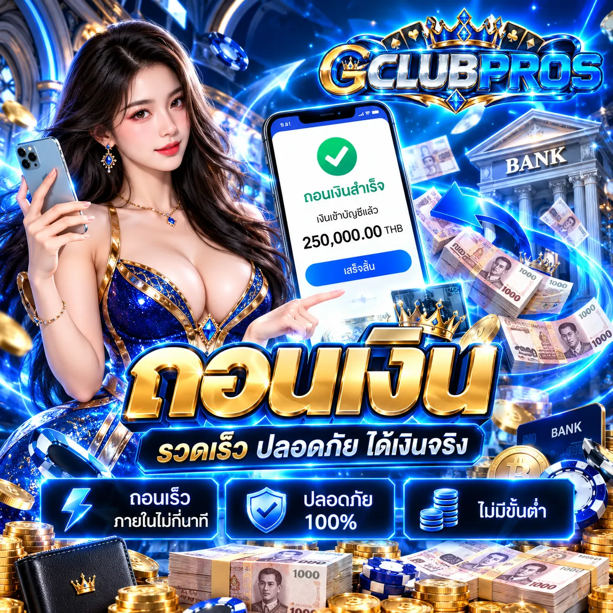 ฝาก ถอน อัตโนมัติ 24 ชั่วโมง 2 วินาทีก็เล่นได้ ไม่ต้องแจ้ง